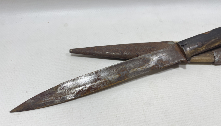 OSMANLI DÖNEMİ ÇOK NADİR SUBAY TABANCA SÜNGÜSÜ