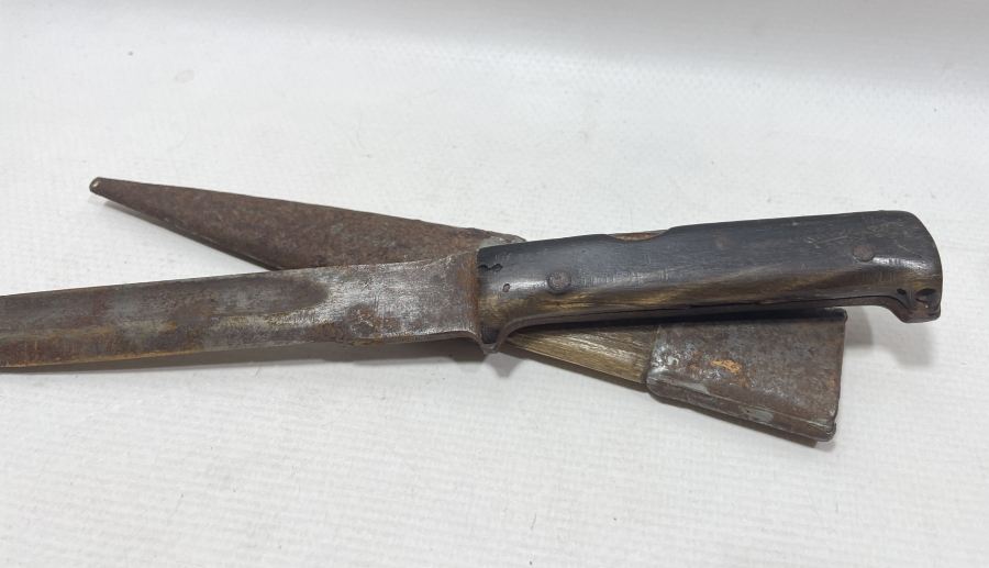 OSMANLI DÖNEMİ ÇOK NADİR SUBAY TABANCA SÜNGÜSÜ