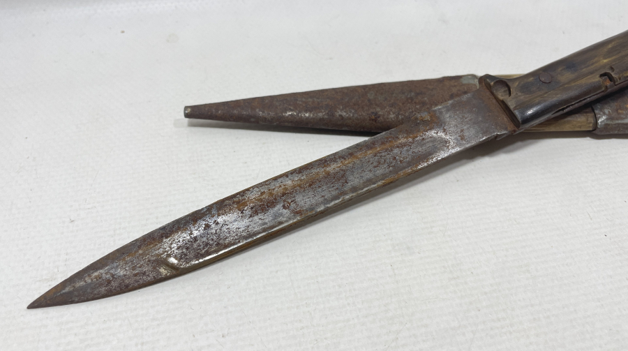 OSMANLI DÖNEMİ ÇOK NADİR SUBAY TABANCA SÜNGÜSÜ