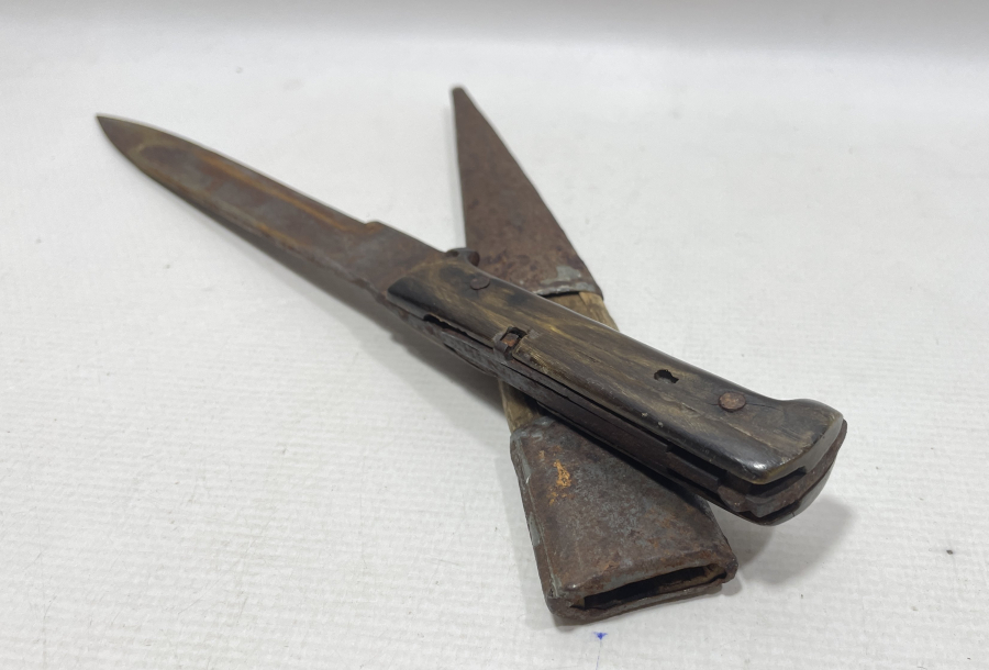 OSMANLI DÖNEMİ ÇOK NADİR SUBAY TABANCA SÜNGÜSÜ