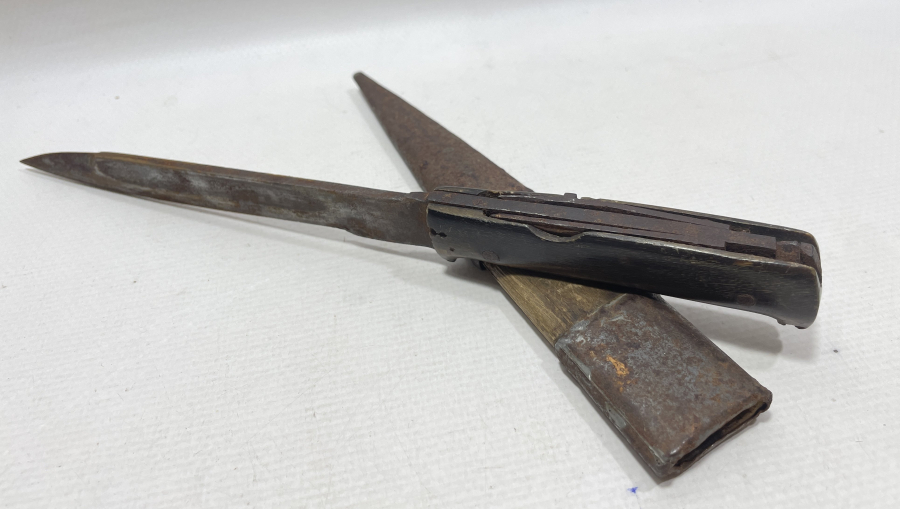 OSMANLI DÖNEMİ ÇOK NADİR SUBAY TABANCA SÜNGÜSÜ