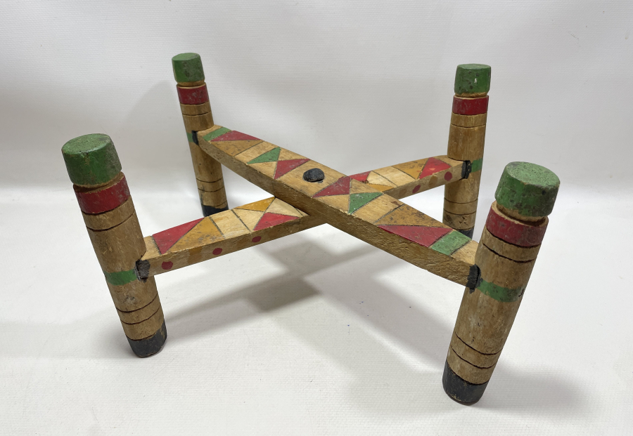 OSMANLI DÖNEMİ KÖK BOYALI NADİR SOFRA ALTI