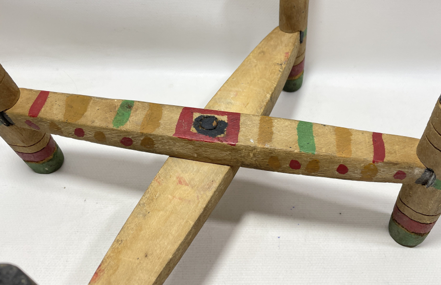 OSMANLI DÖNEMİ KÖK BOYALI NADİR SOFRA ALTI