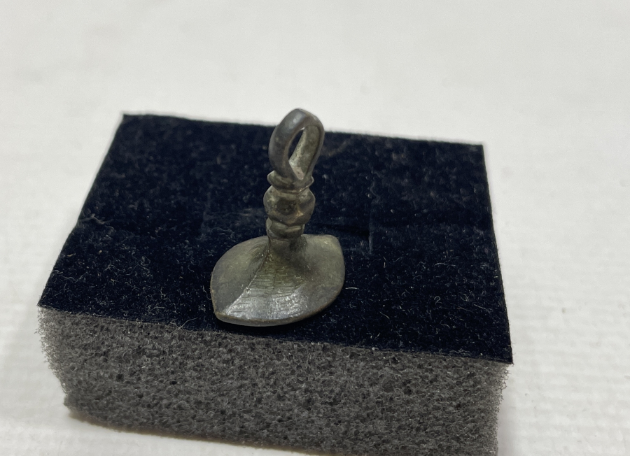 OSMANLI DÖNEMİ NADİR FORMDA BRONZ TEKKE ŞEYHİ MÜHRÜ - ŞEYH MÜHRÜ