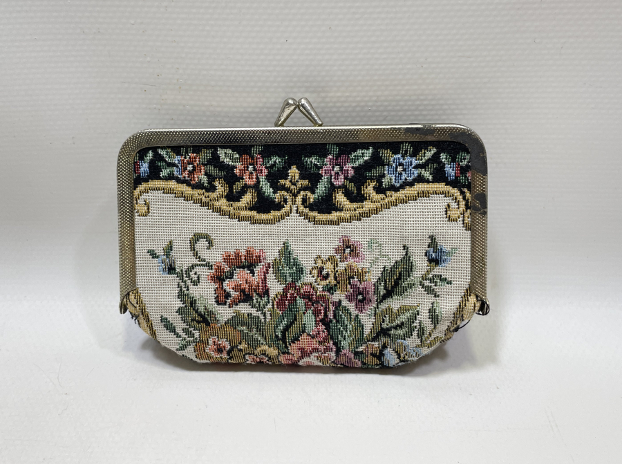 ANTİKA AYNALI GOBLEN GECE ÇANTASI