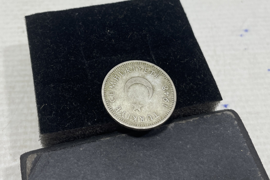 CUMHURİYETİMİZİN BASILAN SON GÜMÜŞ PARASI