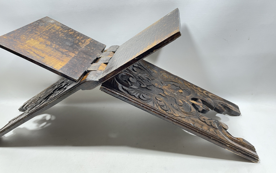 MARAŞ İŞİ EL OYMA İŞÇİLİKLİ ANTİKA BÜYÜK BOY RAHLE