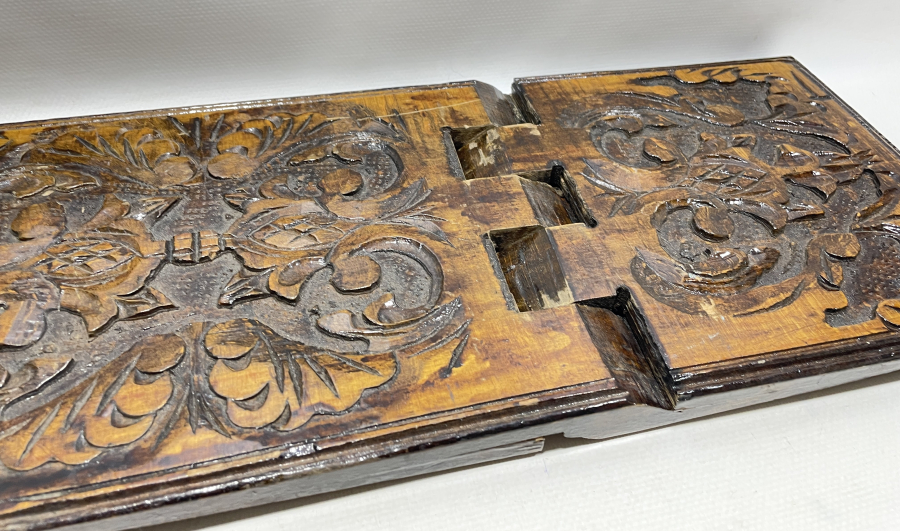 MARAŞ İŞİ EL OYMA İŞÇİLİKLİ ANTİKA BÜYÜK BOY RAHLE