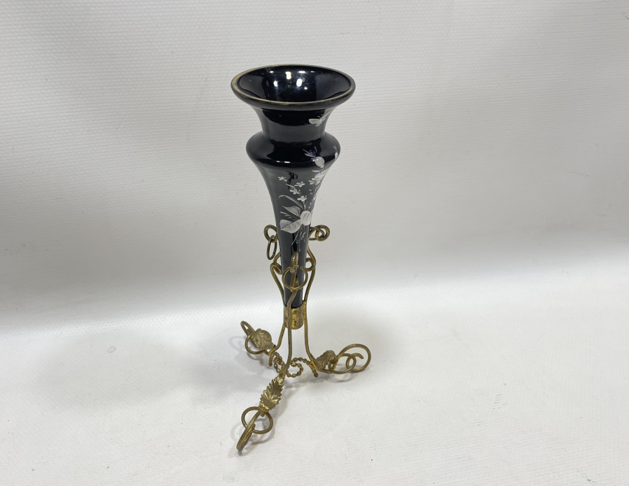 OSMANLI DÖNEMİ EL BOYAMA NADİR FORM KARANFİLLİK