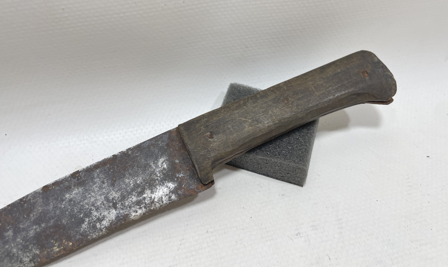 OSMANLI DÖNEMİ EL YAPIMI BOYNUZ SAPLI BURSA İŞİ KAMA