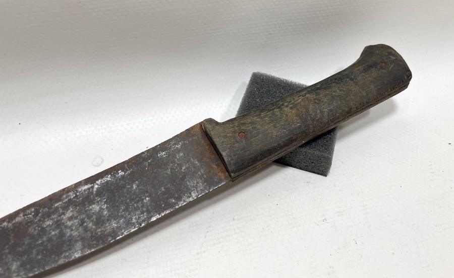 OSMANLI DÖNEMİ EL YAPIMI BOYNUZ SAPLI BURSA İŞİ KAMA