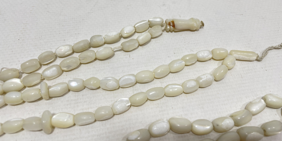 OSMANLI DÖNEMİ SEDEF TESPİH LOTU