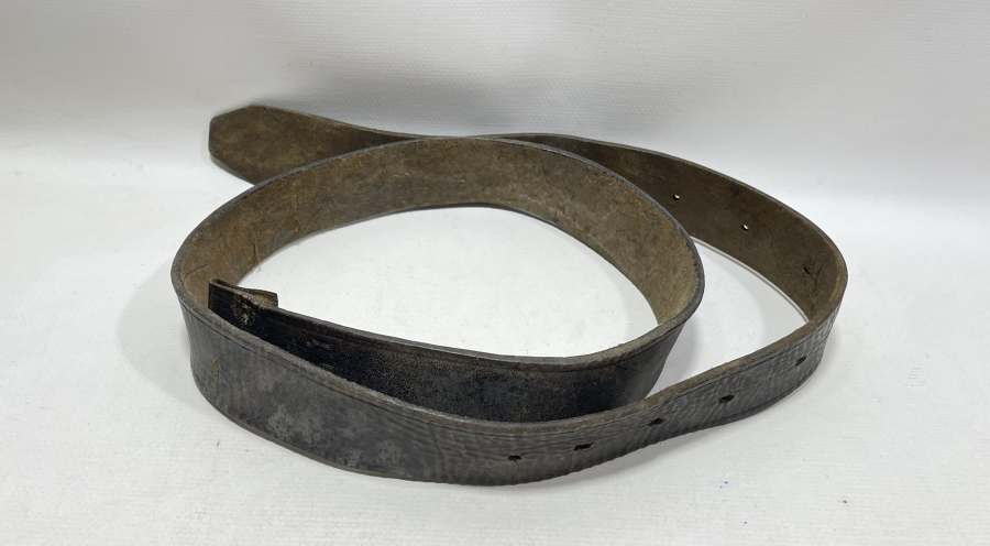 OSMANLI DÖNEMİ ÜZERİ YAZILI SUBAY KEMERİ