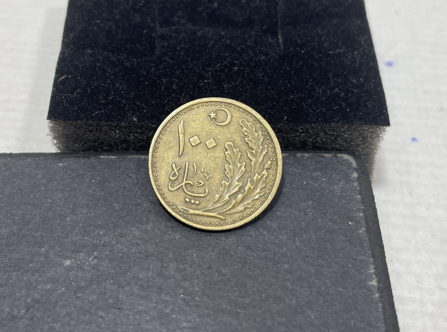 OSMANLICA YAZILI 1341-1925 YILI YÜKSEK KONDİSYONDA 100 PARA