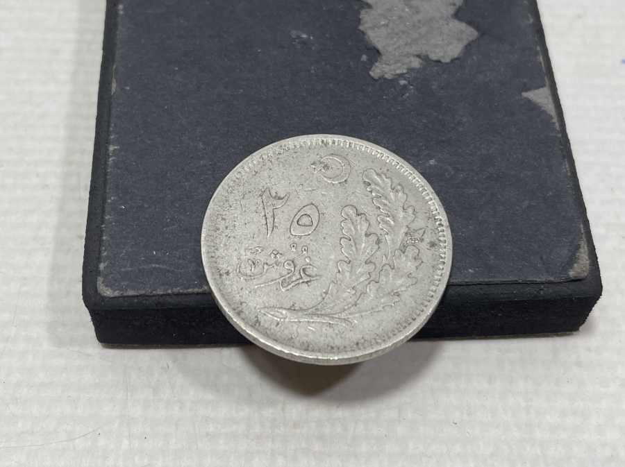 OSMANLICA YAZILI 1341-1925 YILI YÜKSEK KONDİSYONDA 25 PARA