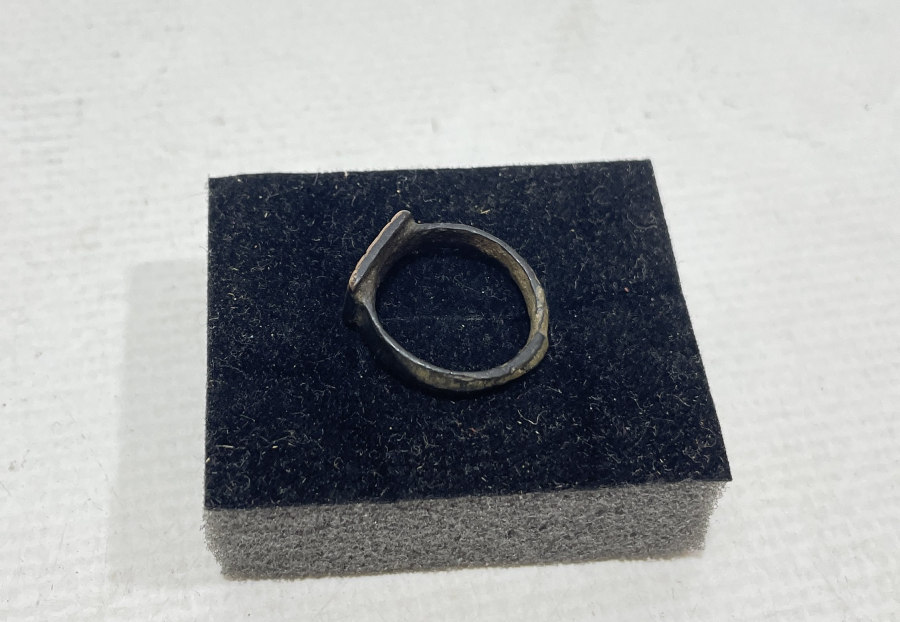 ÜZERİ TILSIMLI OSMANLI DÖNEMİ BRONZ YÜZÜK