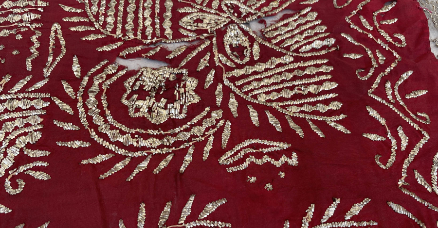 GÜMÜŞ TELKARİ İŞÇİLİKLİ ÇOK NADİR KOZAK TELLİSİ