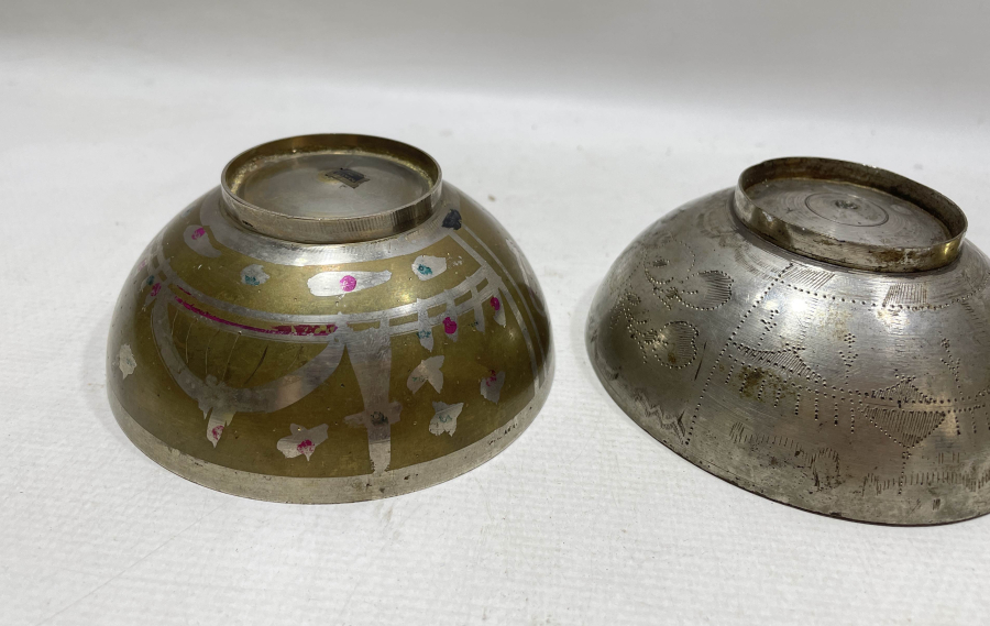 HİCAZ İŞİ 3 ADET ANTİKA ŞİFA TASI LOTU