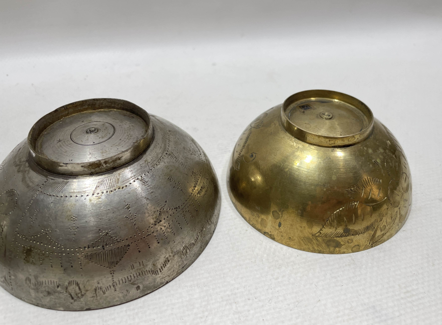 HİCAZ İŞİ 3 ADET ANTİKA ŞİFA TASI LOTU