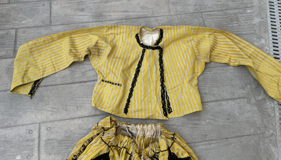 İPEK İBRİŞİMLİ OSMANLI DÖNEMİ ŞALVAR CEPKEN TAKIMI