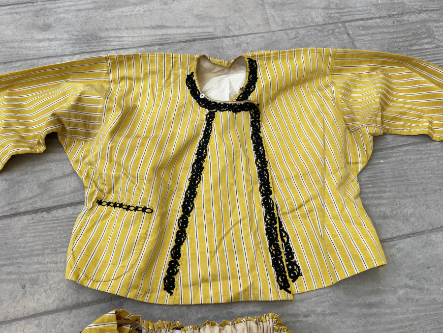 İPEK İBRİŞİMLİ OSMANLI DÖNEMİ ŞALVAR CEPKEN TAKIMI