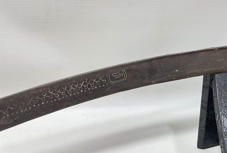 OSMANLI DÖNEMİ GÜMÜŞ ÇAKMA İŞÇİLİKLİ YENİÇERİ YATAĞANI