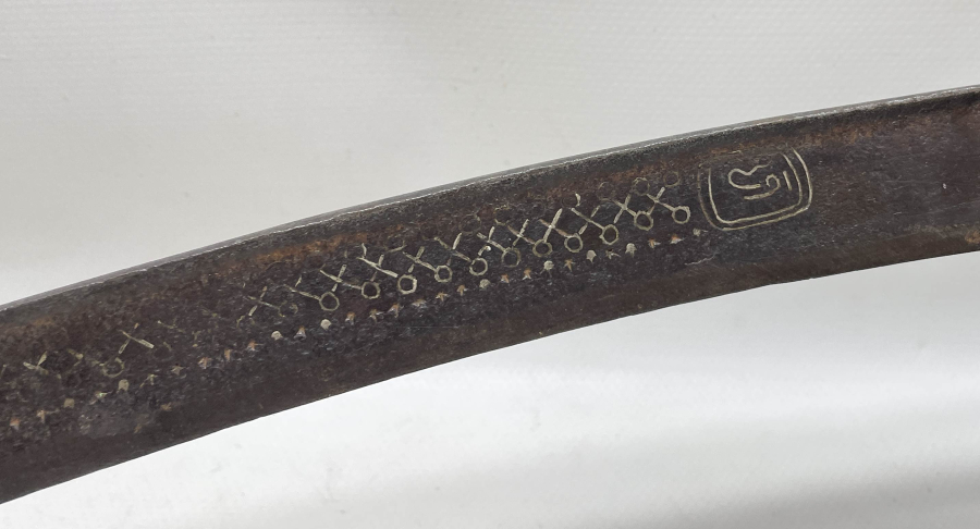 OSMANLI DÖNEMİ GÜMÜŞ ÇAKMA İŞÇİLİKLİ YENİÇERİ YATAĞANI