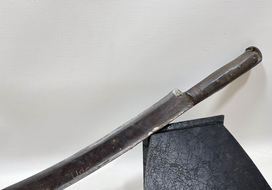 OSMANLI DÖNEMİ GÜMÜŞ ÇAKMA İŞÇİLİKLİ YENİÇERİ YATAĞANI