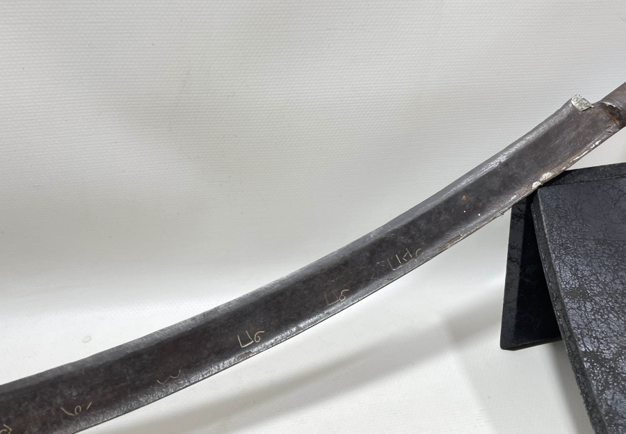 OSMANLI DÖNEMİ GÜMÜŞ ÇAKMA İŞÇİLİKLİ YENİÇERİ YATAĞANI