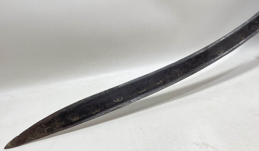 OSMANLI DÖNEMİ GÜMÜŞ ÇAKMA İŞÇİLİKLİ YENİÇERİ YATAĞANI