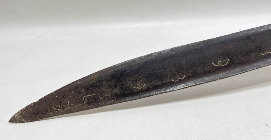 OSMANLI DÖNEMİ GÜMÜŞ ÇAKMA İŞÇİLİKLİ YENİÇERİ YATAĞANI