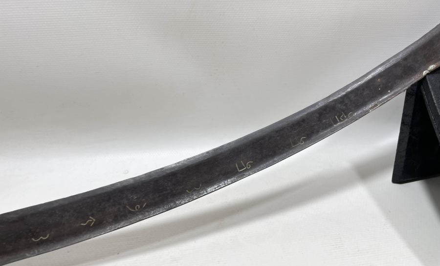 OSMANLI DÖNEMİ GÜMÜŞ ÇAKMA İŞÇİLİKLİ YENİÇERİ YATAĞANI