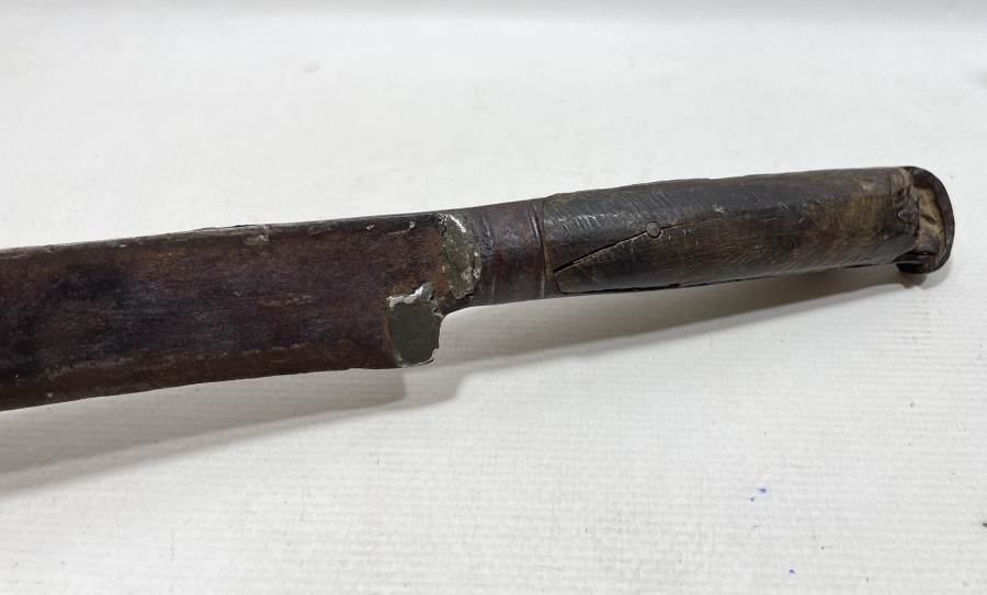 OSMANLI DÖNEMİ GÜMÜŞ ÇAKMA İŞÇİLİKLİ YENİÇERİ YATAĞANI