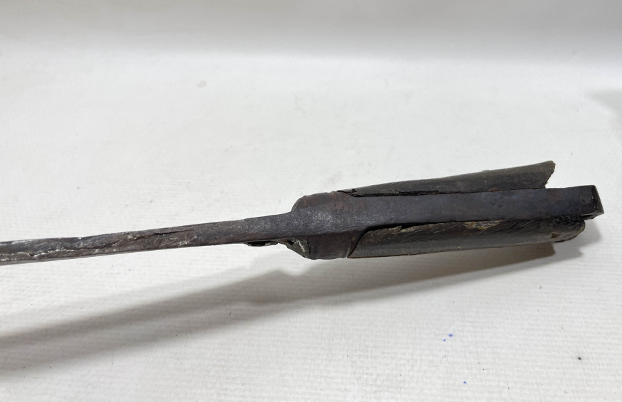 OSMANLI DÖNEMİ GÜMÜŞ ÇAKMA İŞÇİLİKLİ YENİÇERİ YATAĞANI