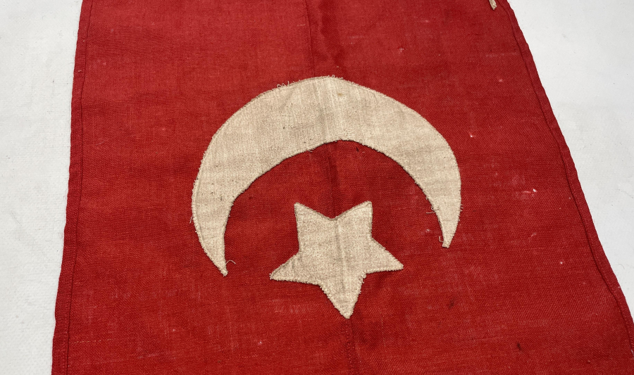 1. DÜNYA SAVAŞI DÖNEMİ OSMANLI ASKERİ BAYRAK