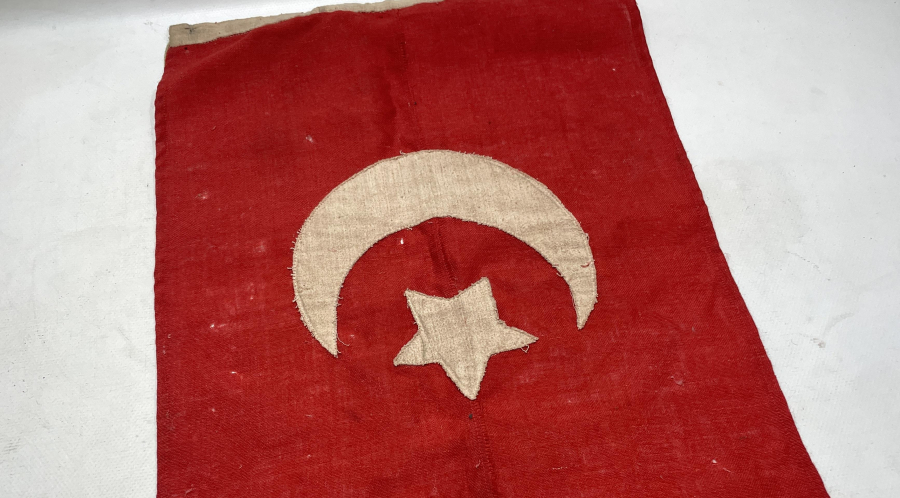 1. DÜNYA SAVAŞI DÖNEMİ OSMANLI ASKERİ BAYRAK