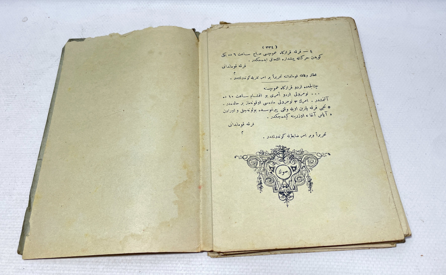 1908 TARİHLİ ÇOK NADİR TIBBİYE DERSLERİ İSİMLİ TIP KİTABI