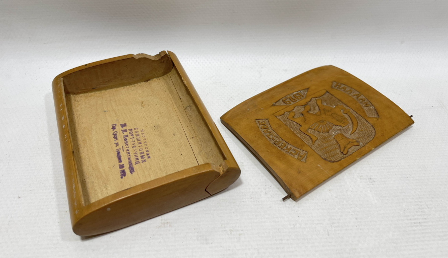 1929 TARİHLİ TAMAMI EL YAPIMI SOVYET ASKER TABAKASI