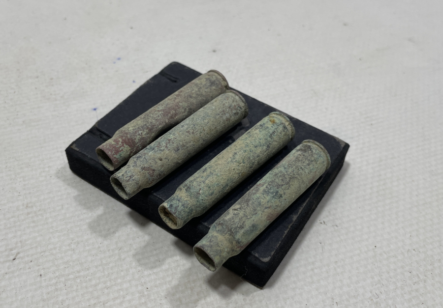 ARKALARI OSMANLICA YAZILI 1. DÜNYA SAVAŞI DÖNEMİ OSMANLI MAVZER KOVANLARI