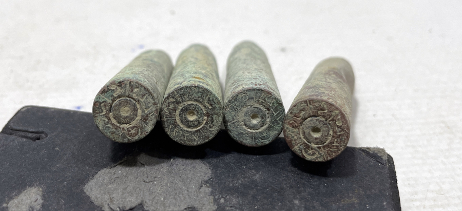 ARKALARI OSMANLICA YAZILI 1. DÜNYA SAVAŞI DÖNEMİ OSMANLI MAVZER KOVANLARI