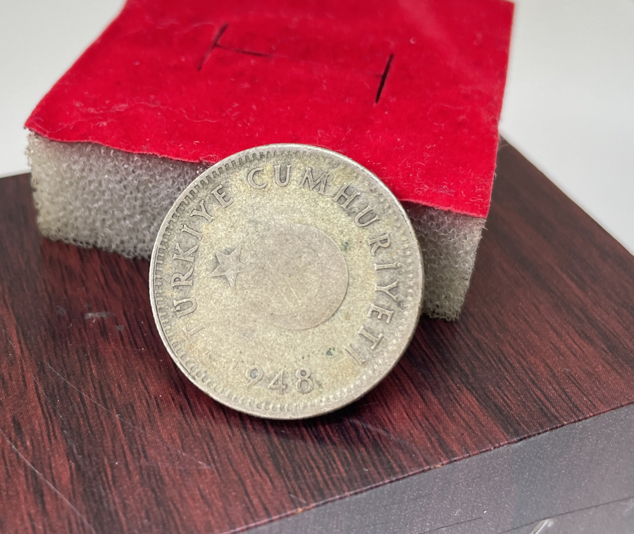CUMHURİYETİMİZİN BASILAN SON GÜMÜŞ 1 LİRASI