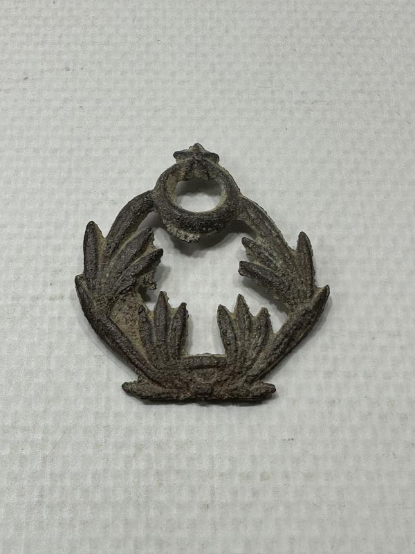 KURTULUŞ SAVAŞI DÖNEMİ ÇOK NADİR SUBAY ŞAPKA KOKARTI