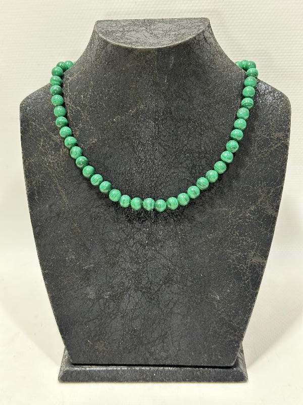 MALAHİT TAŞLI GERDANLIK 