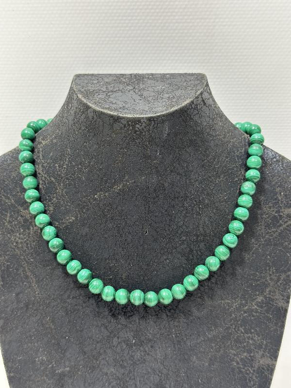 MALAHİT TAŞLI GERDANLIK 