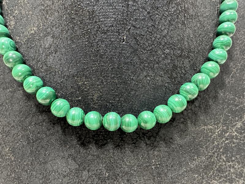 MALAHİT TAŞLI GERDANLIK 