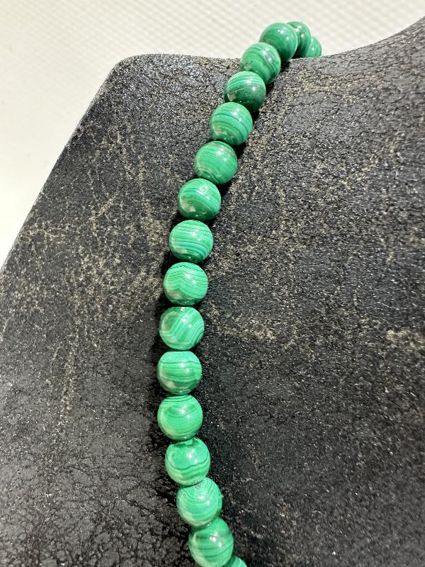 MALAHİT TAŞLI GERDANLIK 