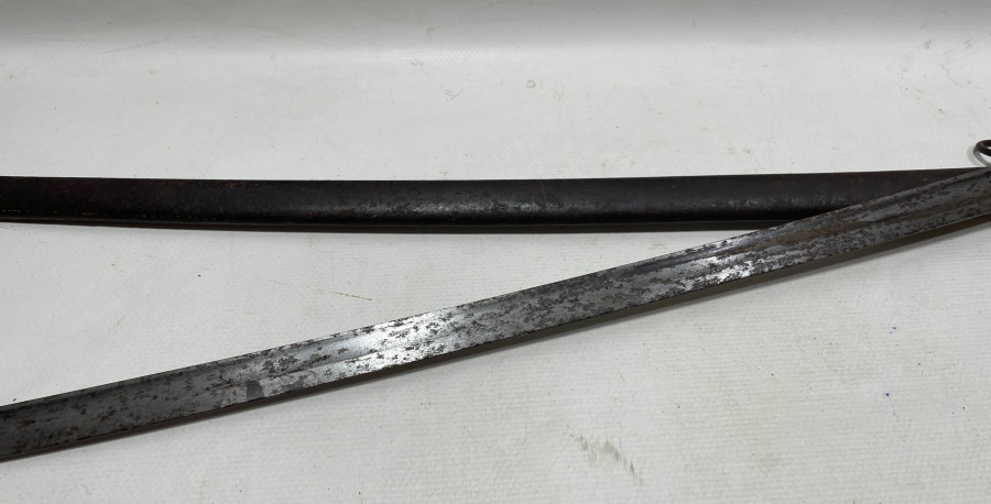 OSMANLI DÖNEMİ ÖZEL YAPIM TOPÇU AMBLEMLİ ÇOK NADİR SUBAY KILICI - İLK KEZ GÖRÜLÜYOR