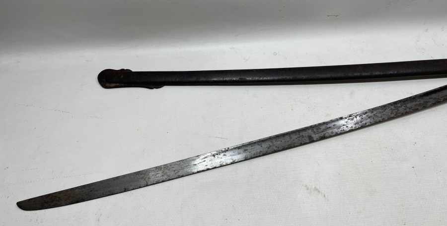 OSMANLI DÖNEMİ ÖZEL YAPIM TOPÇU AMBLEMLİ ÇOK NADİR SUBAY KILICI - İLK KEZ GÖRÜLÜYOR