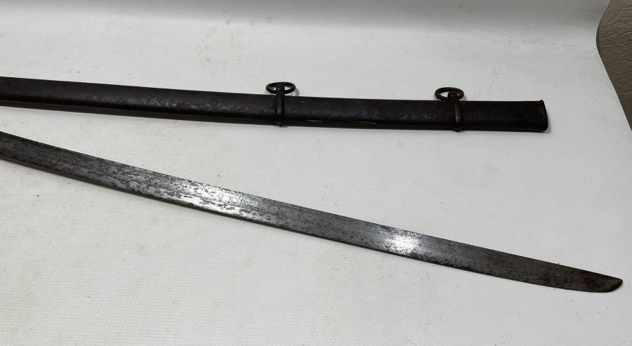 OSMANLI DÖNEMİ ÖZEL YAPIM TOPÇU AMBLEMLİ ÇOK NADİR SUBAY KILICI - İLK KEZ GÖRÜLÜYOR