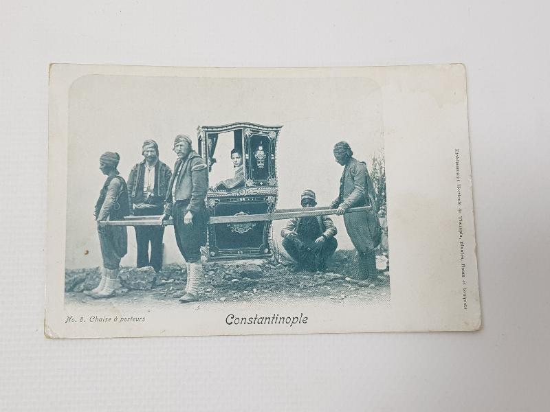 OSMANLI KARTPOSTAL: OSMANLI PRENSES TAHTEREVALLİDE 